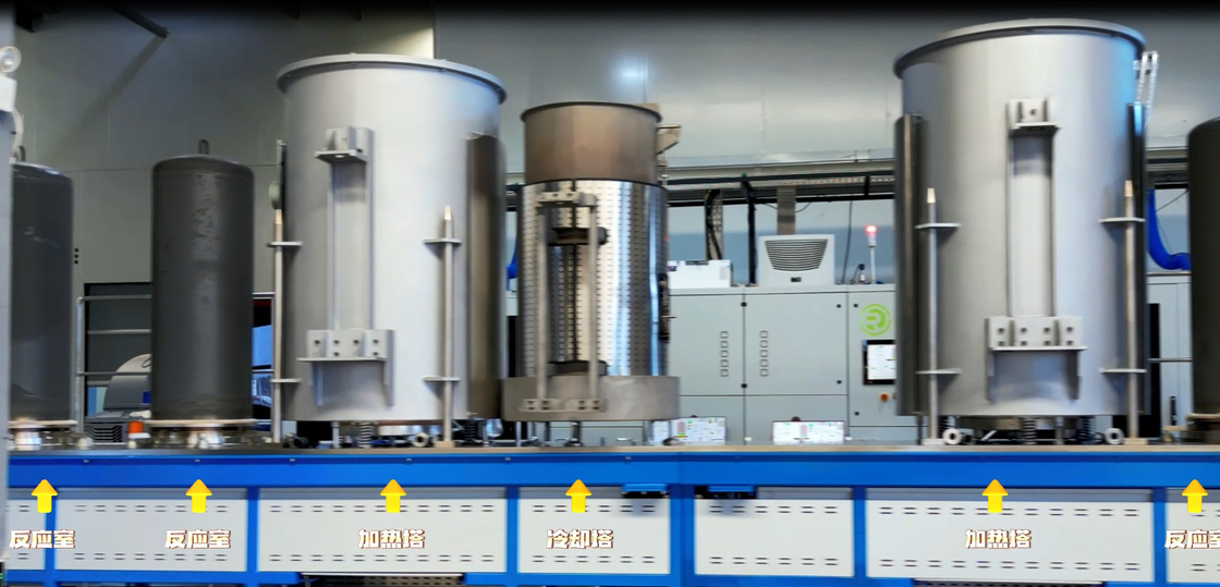 TiC/TiN/TiCN/a-Al2O3/k-Al2O3 پوشش کوره CVD با کنترل دمای 700-1050°C