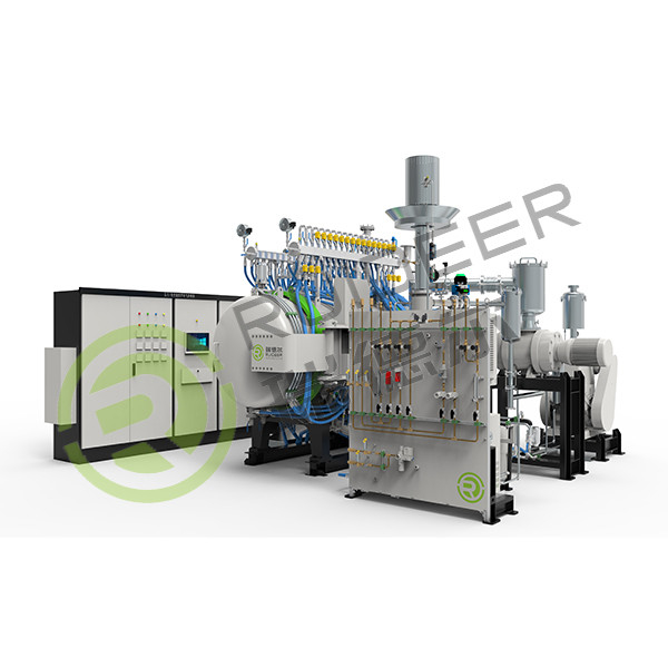کوره HIP با خنک کننده سریع خلاء افقی با فشار 10mpa 1800C حداکثر دمای کار