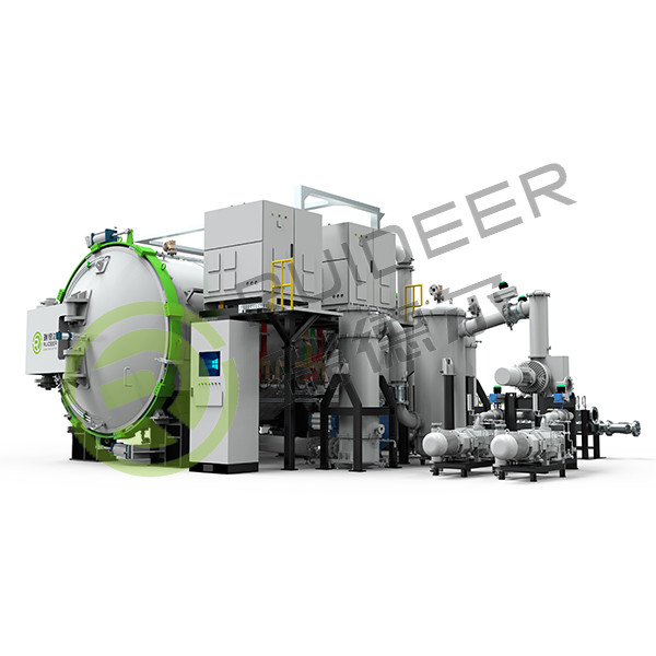 کوره سینتر کردن کربید سیلیکون با دمای بالا حداکثر 2400C 3Pa / h افزایش فشار