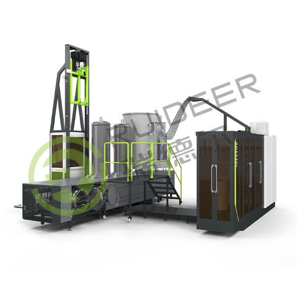 کوره آلومینیزاسیون بخار شیمیایی 900-1050C با Hf Zr و Si Codeposition