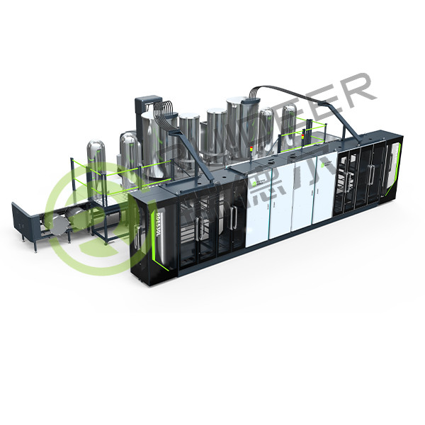 AICL3 پیشگامان کوره رسوب بخار شیمیایی برای ابزار برش در دمای فرآیند 700-1050C
