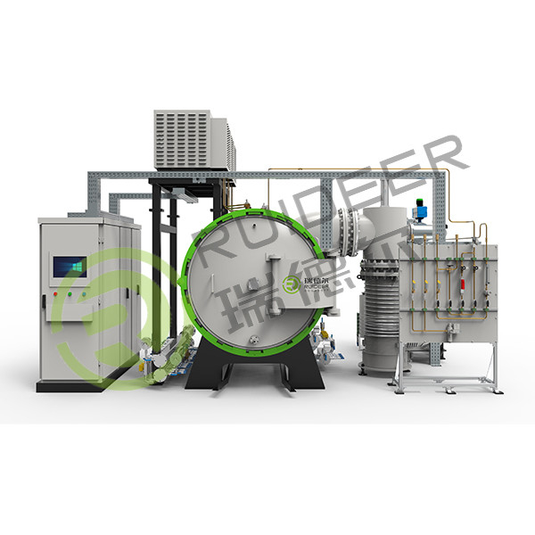 800-1300°C فرن بریزینگ با خلاء فوق العاده بالا و درجه حرارت بالا برای مواد فولادی یا مس