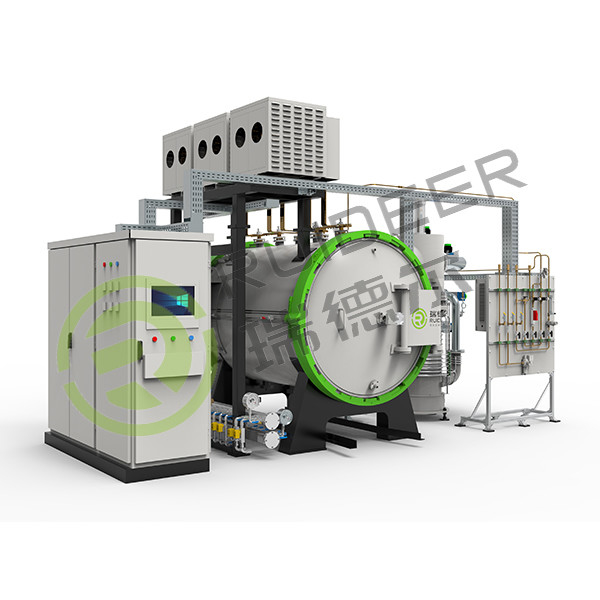 800-1300°C فرن بریزینگ با خلاء فوق العاده بالا و درجه حرارت بالا برای مواد فولادی یا مس