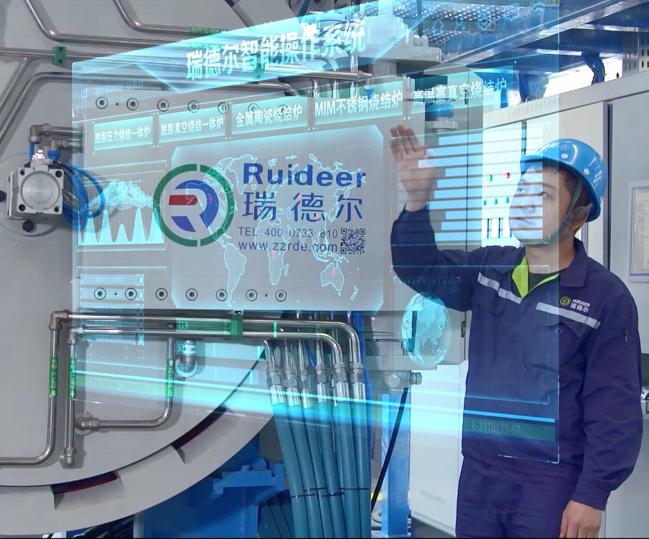 کوره خلاء با دمای بالا برای ظرفیت بارگذاری بزرگ 50-2500kg و خلاء نهایی 3 67 * 10-3 Pa