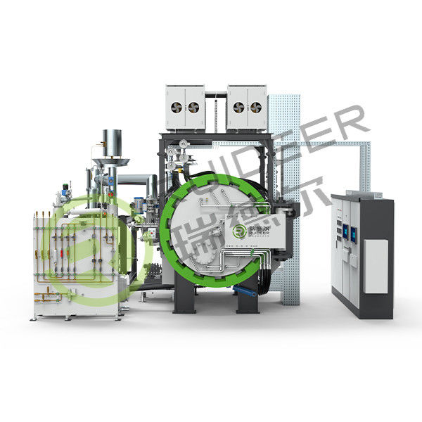 اتاق کوره فیلت کربن کوره خلاء درجه حرارت بالا خلاء نهایی 3.67 * 10-3 Pa نرخ خنک کننده تا 50 ° C / دقیقه