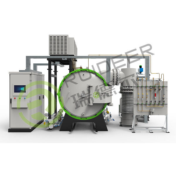 سیستم کنترل PLC و عنصر گرمایش گرافیت در کوره خلاء با دمای بالا برای نیازهای سفارشی شما