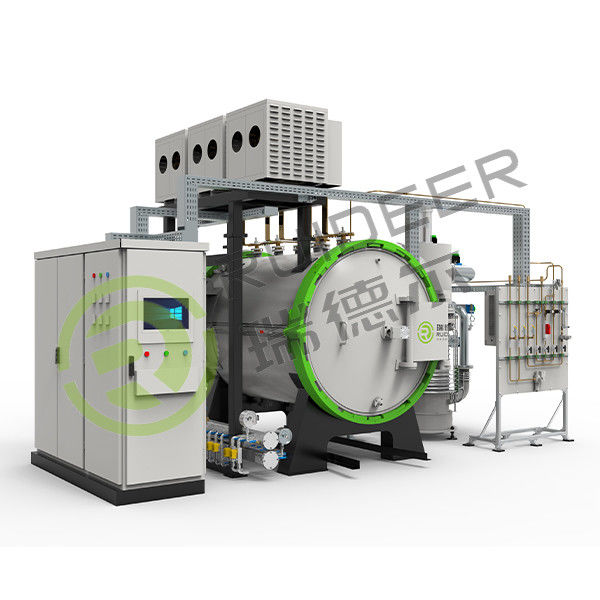 سیستم کنترل PLC و عنصر گرمایش گرافیت در کوره خلاء با دمای بالا برای نیازهای سفارشی شما