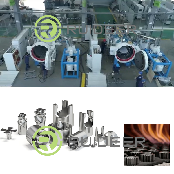 کوره با خلاء بالا با گواهینامه ISO CE برای سیستم سه فاز پنج سیم 380V 50HZ کنترل منبع برق Max.Temperature 1600C