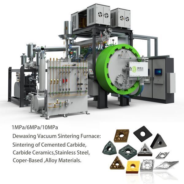 فشار دادن محدودیت ها: Ruideer 10MPa (100bar) کوره سینتر-HIP برای سرامیک پیشرفته و کربید