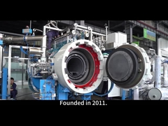 1200-1800C فانوس سینتر هپ تامین کننده گرمایش دوره ای با درب دوگانه