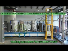 کوره تثبیت بخار شیمیایی CVD برای ابزار برش